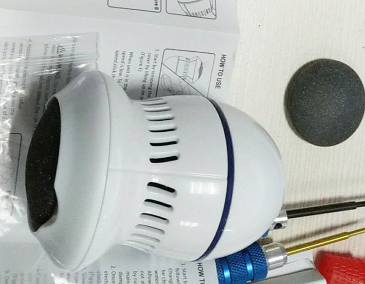 PediGlow Pro Multifunctional Electric Foot File Grinder Machine Dead Skin Callus Remover